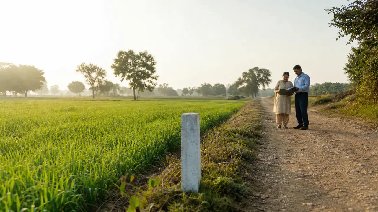 Indian farmland for NRIs considering agricultural land