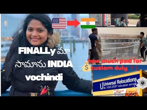 USA to India Luggage Shipping Guide