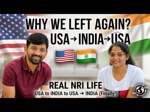 Our Second Move from America to India